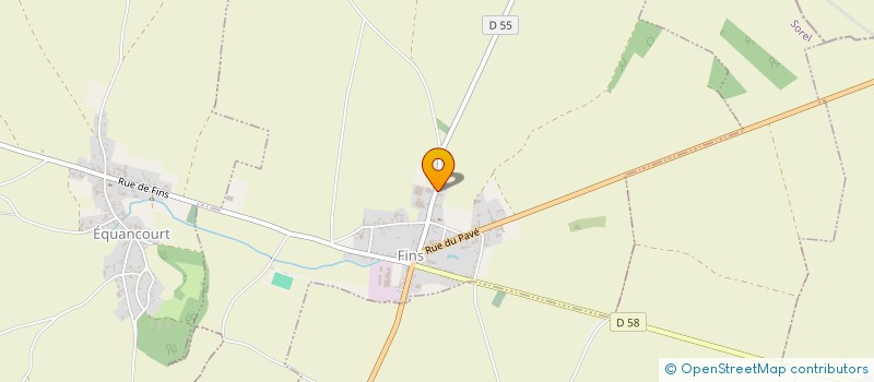 localisation de l'entreprise MONSIEUR GUILLAUME LECLERCQ  FINS