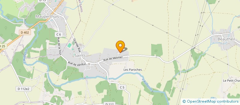 localisation de l'entreprise MONSIEUR GUILLAUME LECLERCQ  BEAUTHEIL-SAINTS