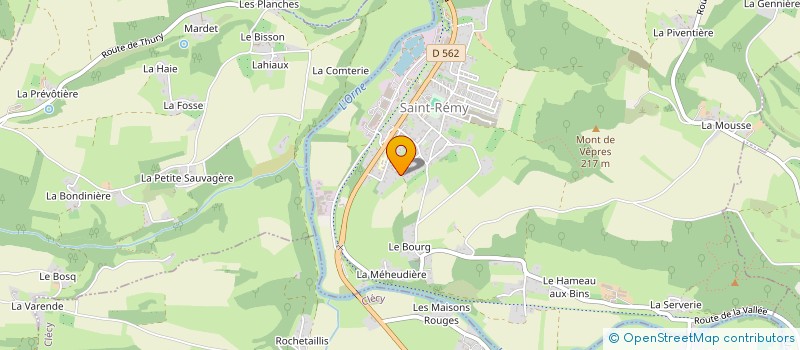 localisation de l'entreprise MONSIEUR GUILLAUME LECOINTRE  CLECY