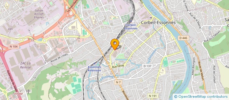 localisation de l'entreprise MONSIEUR GUILLAUME LECOT à CORBEIL-ESSONNES