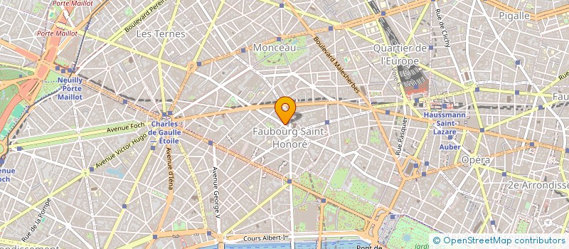 localisation de l'entreprise MONSIEUR GUILLAUME LEDOUX  PARIS