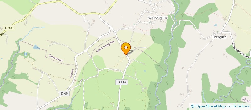 localisation de l'entreprise MONSIEUR GUILLAUME LEDY  SAINT-JEAN-DE-MARCEL