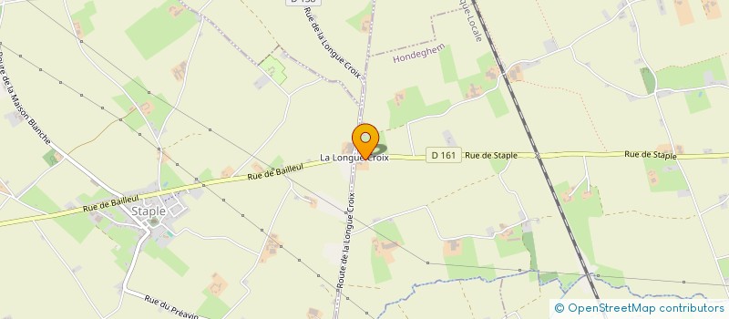 localisation de l'entreprise MONSIEUR GUILLAUME LEFEBVRE à HONDEGHEM