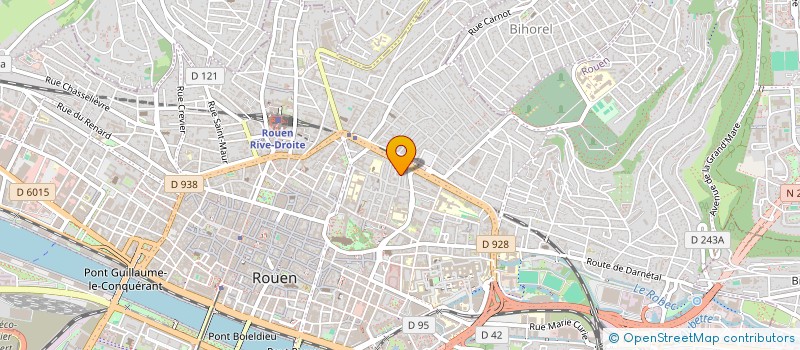 localisation de l'entreprise MONSIEUR GUILLAUME LEFEBVRE  ROUEN