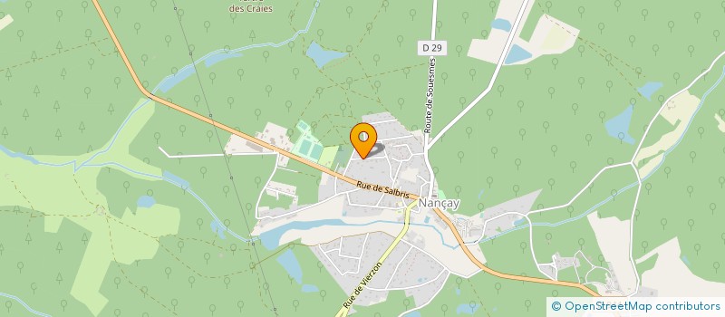 localisation de l'entreprise MONSIEUR GUILLAUME LEFEVRE  NANCAY