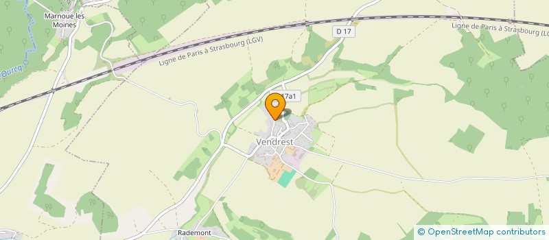 localisation de l'entreprise MONSIEUR GUILLAUME LEFEVRE  QUINCY-VOISINS