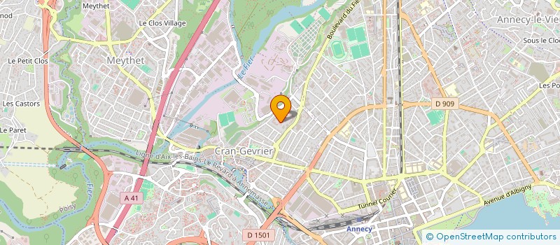 localisation de l'entreprise MONSIEUR GUILLAUME LEFORT  ANNECY