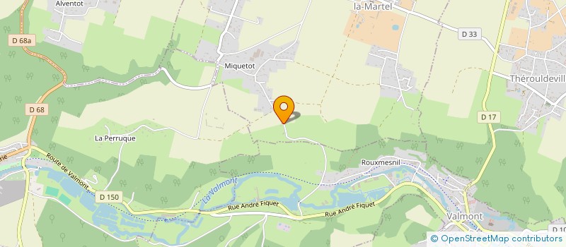 localisation de l'entreprise MONSIEUR GUILLAUME LEFRANC  ANGERVILLE-LA-MARTEL