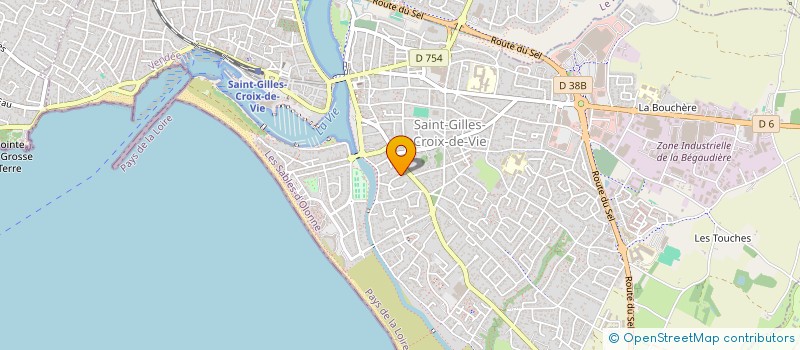 localisation de l'entreprise MONSIEUR GUILLAUME LEGAS  SAINT-GILLES-CROIX-DE-VIE