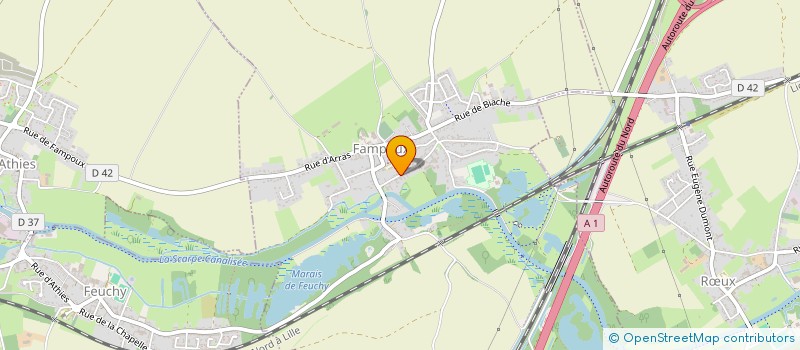 localisation de l'entreprise MONSIEUR GUILLAUME LEGAY  FAMPOUX