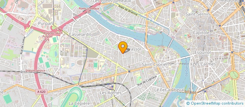 localisation de l'entreprise MONSIEUR GUILLAUME LEGEAY à TOULOUSE