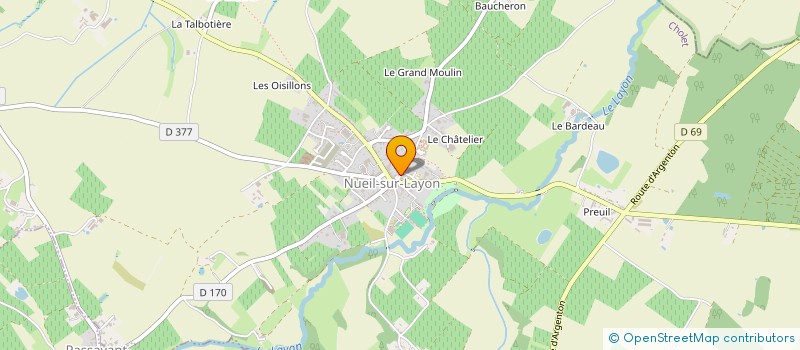 localisation de l'entreprise MONSIEUR GUILLAUME LEGENDRE à LYS-HAUT-LAYON