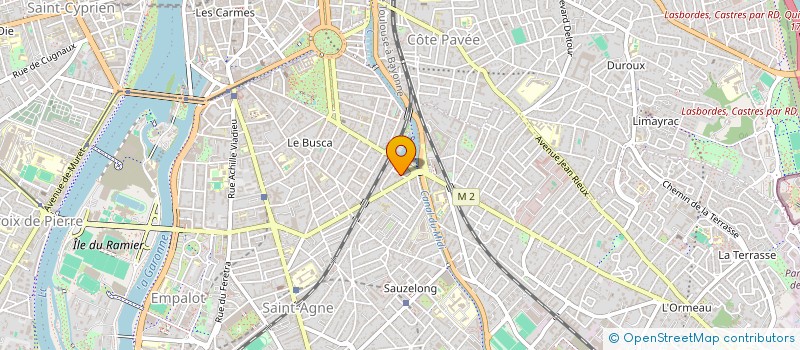 localisation de l'entreprise MONSIEUR GUILLAUME LEGER à TOULOUSE