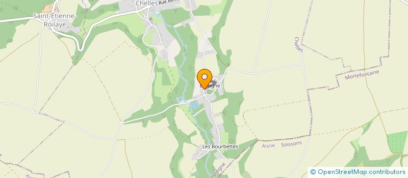 localisation de l'entreprise MONSIEUR GUILLAUME LEGER  CHELLES