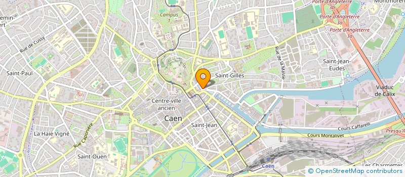 localisation de l'entreprise MONSIEUR GUILLAUME LEGOUPIL à CAEN