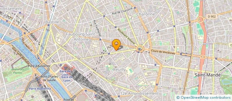 localisation de l'entreprise MONSIEUR GUILLAUME LEGRAND  PARIS