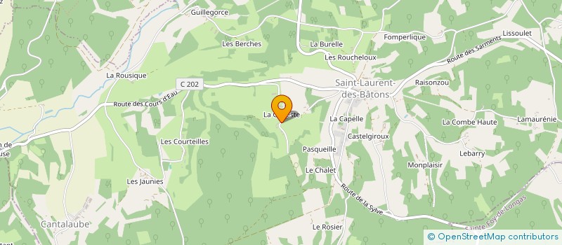 localisation de l'entreprise MONSIEUR GUILLAUME LEGRAND à VAL DE LOUYRE ET CAUDEAU