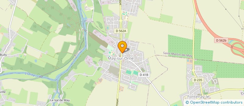 localisation de l'entreprise MONSIEUR GUILLAUME LEGRIX  SAINT-MARTIN-DE-MAY