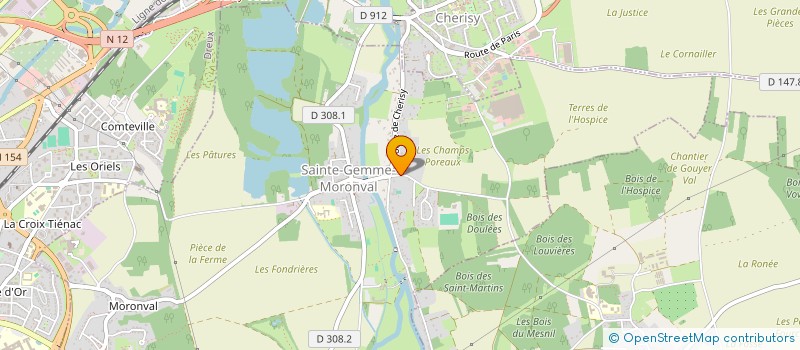 localisation de l'entreprise MONSIEUR GUILLAUME LEHR à SAINTE-GEMME-MORONVAL