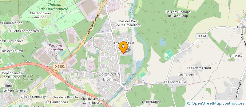 localisation de l'entreprise MONSIEUR GUILLAUME LEICKMAN à BOIGNY-SUR-BIONNE