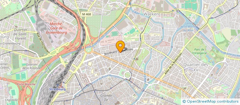 localisation de l'entreprise MONSIEUR GUILLAUME LEJARRE à STRASBOURG