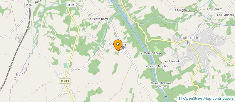 localisation de l'entreprise MONSIEUR GUILLAUME LEMAIRE à CEAULMONT