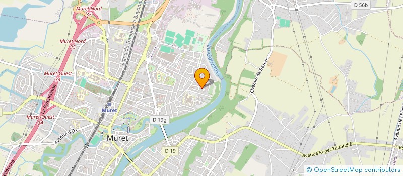 localisation de l'entreprise MONSIEUR GUILLAUME LEMAIRE  MURET