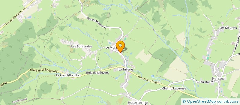 localisation de l'entreprise MONSIEUR GUILLAUME LEMAITRE  ESSERTENNE