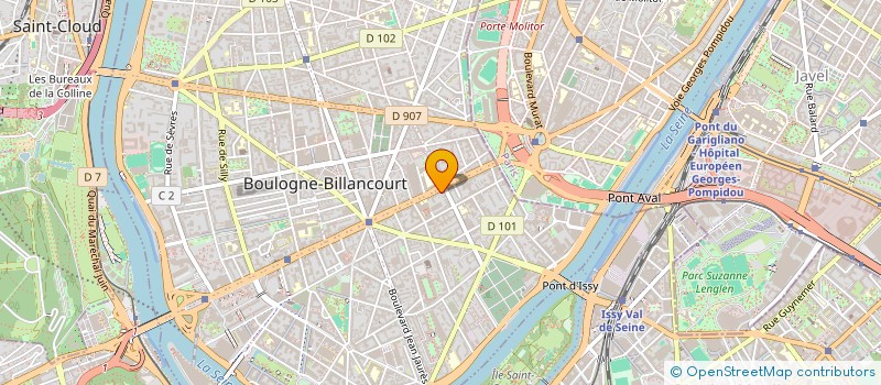 localisation de l'entreprise MONSIEUR GUILLAUME LEMAITRE à BOULOGNE-BILLANCOURT