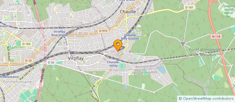 localisation de l'entreprise MONSIEUR GUILLAUME LEMARCHAND à VIROFLAY