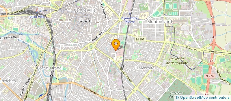 localisation de l'entreprise MONSIEUR GUILLAUME LEMONNIER à DIJON
