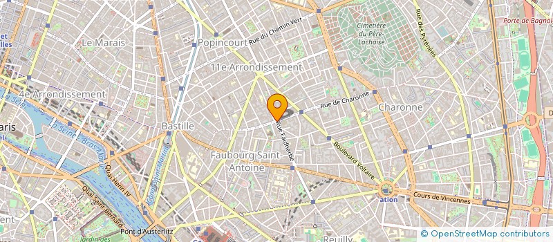 localisation de l'entreprise MONSIEUR GUILLAUME LENFANT  PARIS