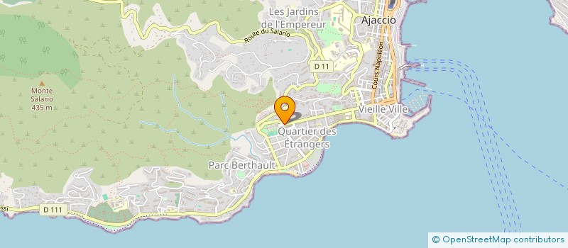 localisation de l'entreprise MONSIEUR GUILLAUME LENNON à AJACCIO
