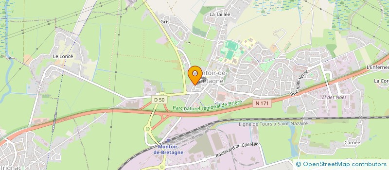 localisation de l'entreprise MONSIEUR GUILLAUME LENOIR  MONTOIR-DE-BRETAGNE