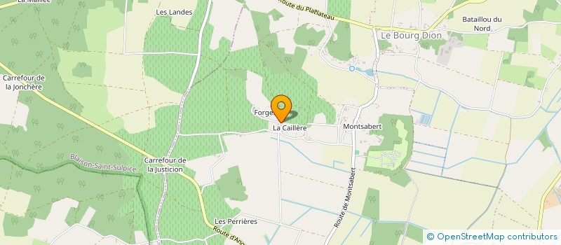 localisation de l'entreprise MONSIEUR GUILLAUME LENOIR  BRISSAC LOIRE AUBANCE