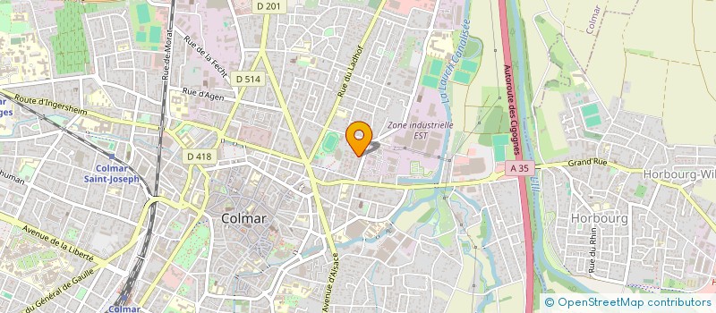 localisation de l'entreprise MONSIEUR GUILLAUME LENYS  COLMAR