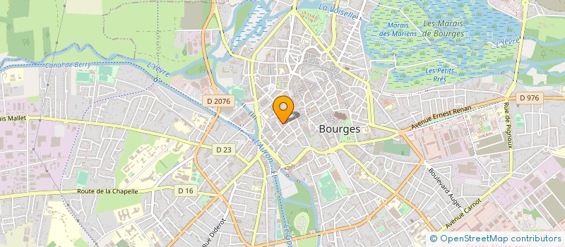 localisation de l'entreprise MONSIEUR GUILLAUME LEOPOLDIE  BOURGES