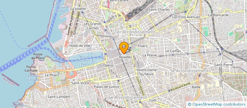 localisation de l'entreprise MONSIEUR GUILLAUME LEPAGE à MARSEILLE