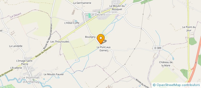 localisation de l'entreprise MONSIEUR GUILLAUME LEPLEY à LE DEZERT