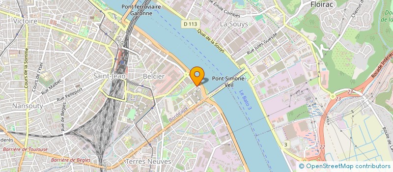 localisation de l'entreprise MONSIEUR GUILLAUME LEPOIGNEUR  BORDEAUX