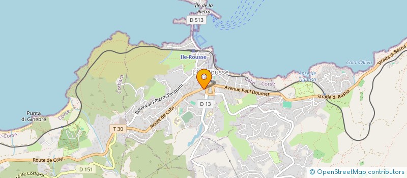 localisation de l'entreprise MONSIEUR GUILLAUME LEPOIL à L'ILE-ROUSSE
