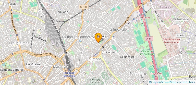 localisation de l'entreprise MONSIEUR GUILLAUME LERAY à TOULOUSE