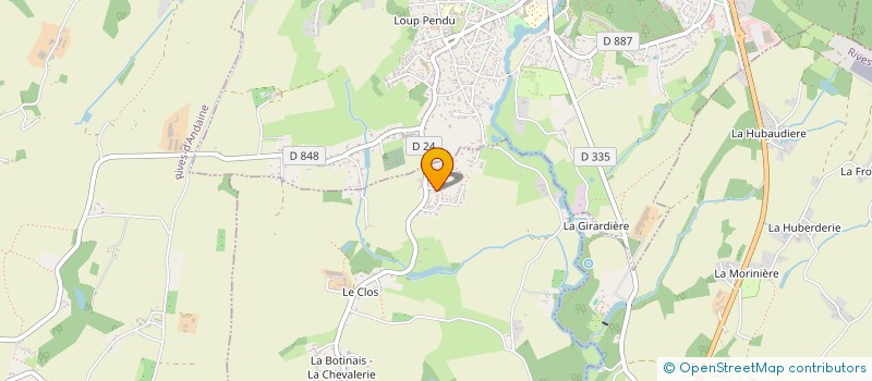 localisation de l'entreprise MONSIEUR GUILLAUME LEROUX à LA FERTE MACE