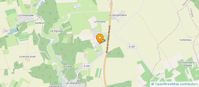 localisation de l'entreprise MONSIEUR GUILLAUME LEROUX  SAINT-OUEN-LES-VIGNES