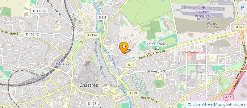 localisation de l'entreprise MONSIEUR GUILLAUME LEROY à CHARTRES