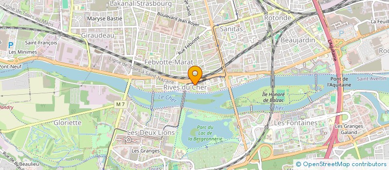 localisation de l'entreprise MONSIEUR GUILLAUME LEROY  TOURS