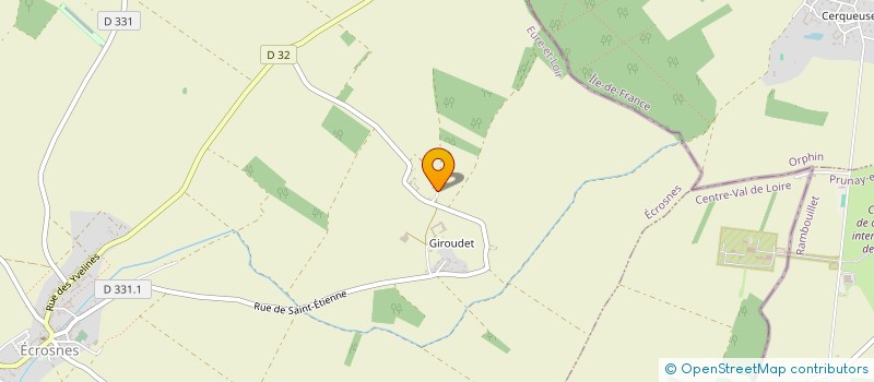 localisation de l'entreprise MONSIEUR GUILLAUME LEROY à ECROSNES