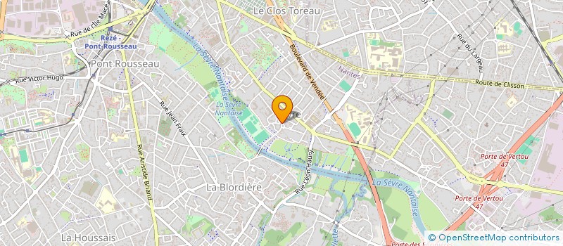 localisation de l'entreprise MONSIEUR GUILLAUME LESAGE à NANTES