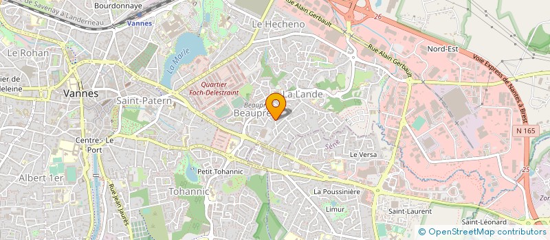 localisation de l'entreprise MONSIEUR GUILLAUME LESCOUBLET  PLOUGOUMELEN