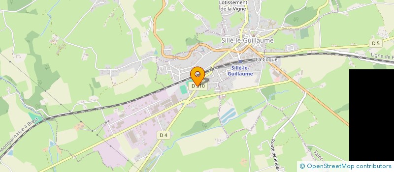 localisation de l'entreprise MONSIEUR GUILLAUME LESIRE  SILLE LE GUILLAUME